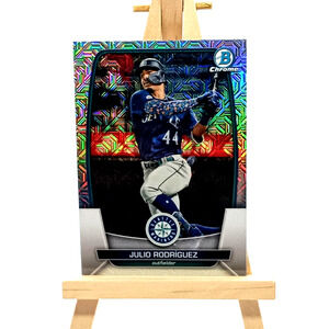 2023 Bowman - Chrome Mojo Refractor #96 Julio Rodriguez